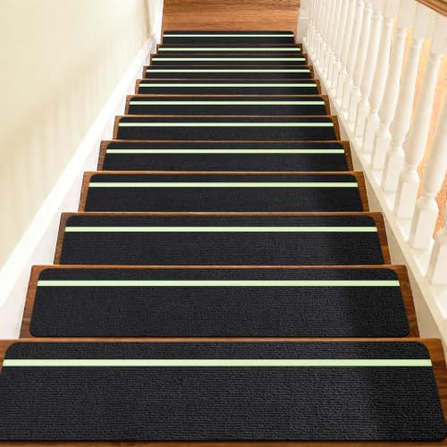 Non Slip Stair Treads for Wooden Steps Indoor
