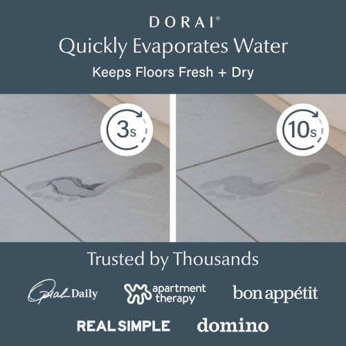 Home Stone Bath Mat for Bathroom