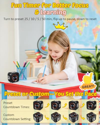 Pomodoro Timer Cube 5