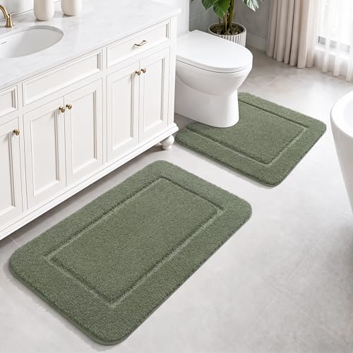 Bathroom Rug Set 2 Piece