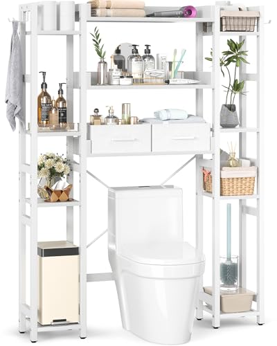 Over The Toilet Storage with 2 Drawers