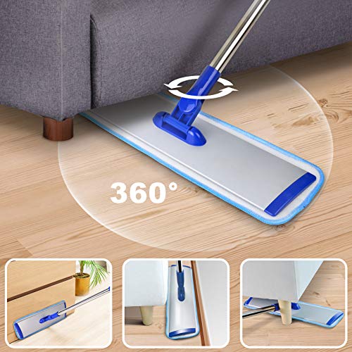 18" Professional Microfiber Mop Floor Cleaning System