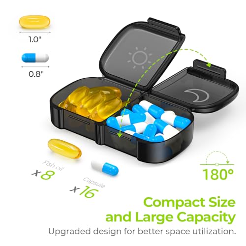 XL Weekly Pill Organizer 2 Times a Day
