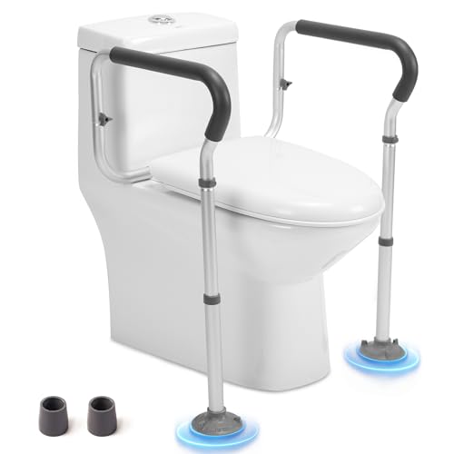 Toilet Safety Rail for Seniors Supports 350lbs