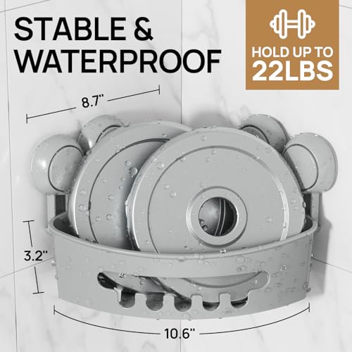 Corner Shower Caddy Suction Cup