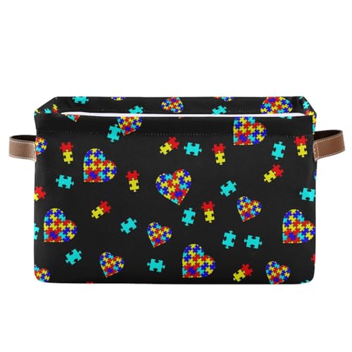 Multi purpose Cube Storage Basket Thanksgiving Pumpkin Organizer Bag