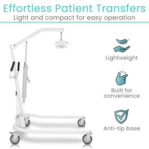 Lightweight Hydraulic Patient Lift