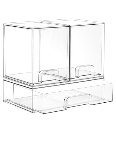 Stackable Storage Drawers Set