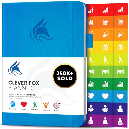 Planner Undated Weekly & Monthly Planner for Productivity