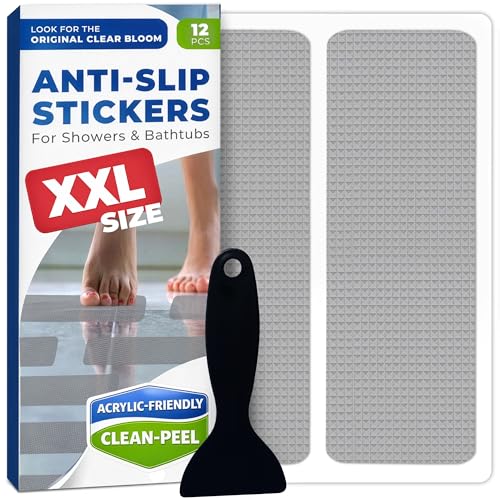 XXL Anti Slip Shower Stickers 12 PCS Parent