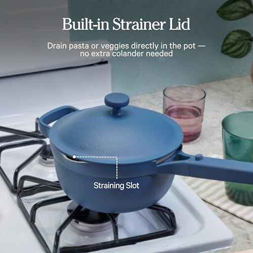 Perfect Pot Nonstick Ceramic Sauce Pan with Lid
