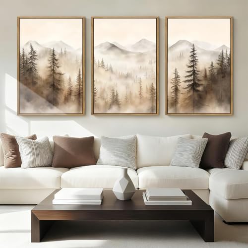 Framed Canvas Prints Wall Art Set