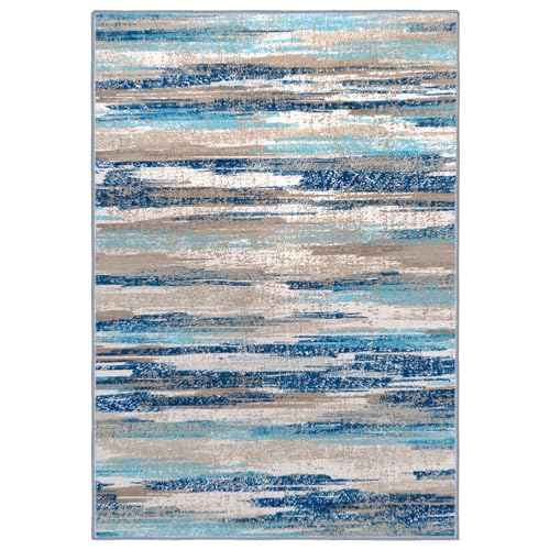 Modern Washable Area Rug Non Slip
