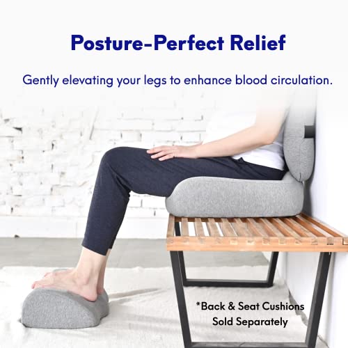 Cushion Lab Ergonomic Foot Rest for Under Desk