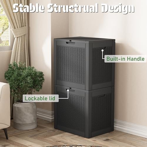 Outdoor Storage Box Waterproof Outside Deck Boxes