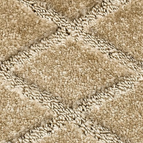 Bullnose Carpet Stair Treads for Wooden Steps Indoor Non Slip