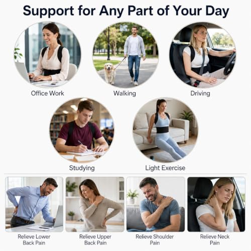 Full Back Posture Corrector for Women & Men