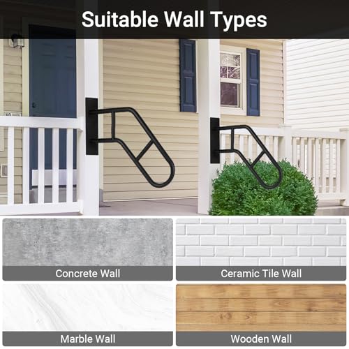Hand Rails for Outdoor Steps & Elderly