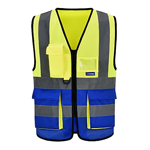 21 colors High Visibility Reflective Work Safety Vest XS