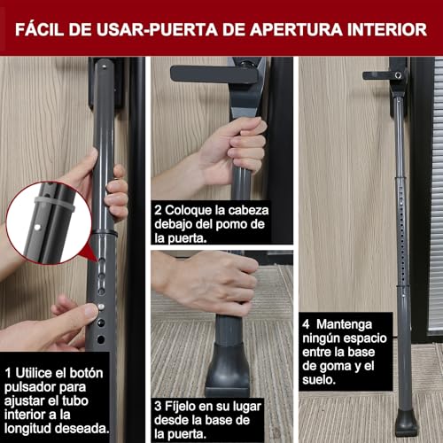 Upgraded Door Jammer & Sliding Patio Door Stopper