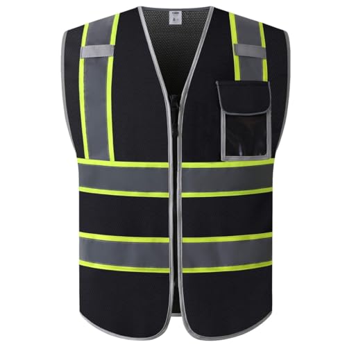 Hi Vis Multiple Pockets Lite MESH Lining Meets ANSI