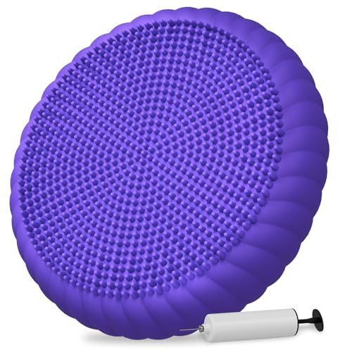 Wobble Cushion with Inflation Pump