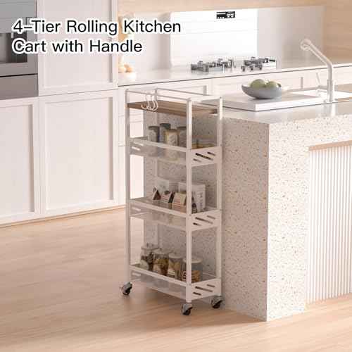 DGSNADGO Slim Rolling Storage Cart