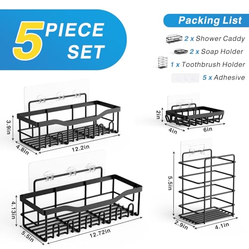 Shower Caddy 5 Pack