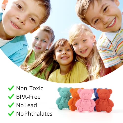 5 Pack Chewable Pencil Toppers for Sensory Kids