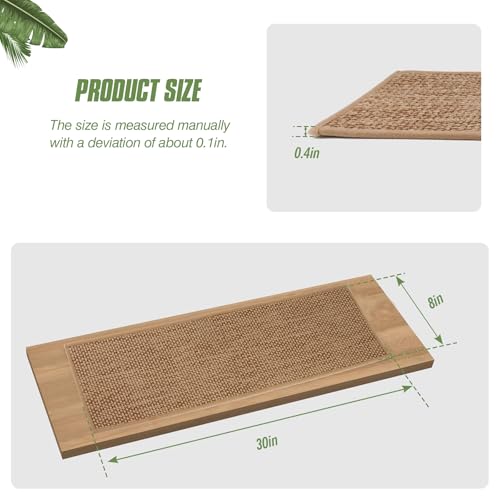 Linen Stair Treads for Wooden Steps