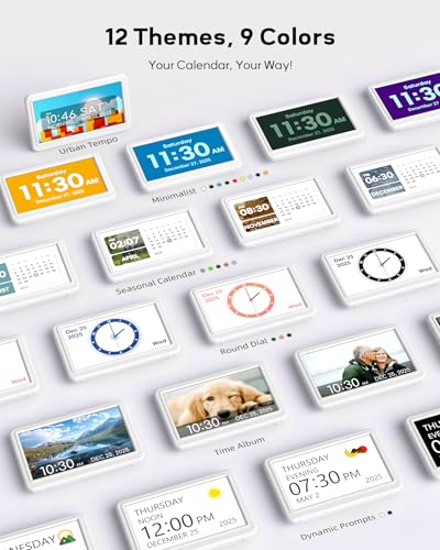 Small Digital Calendar Day Clock