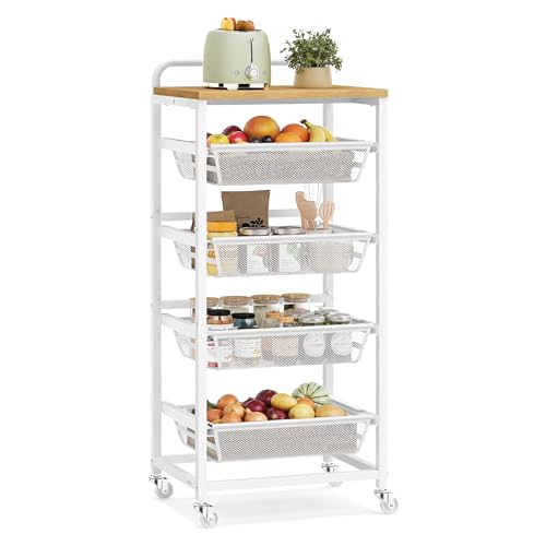 Storage Cart with Pull