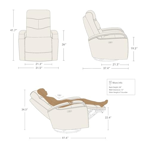 Power Swivel Glider Rocker Recliner 9067