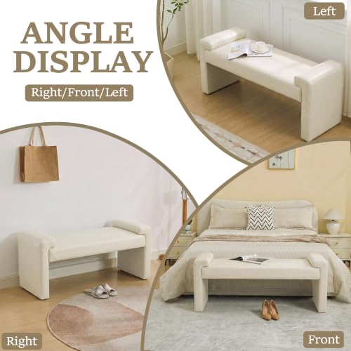 58.7" End of Bed Bench for Living Room