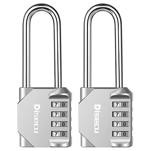 4 Digit Long Shackle Combination Lock