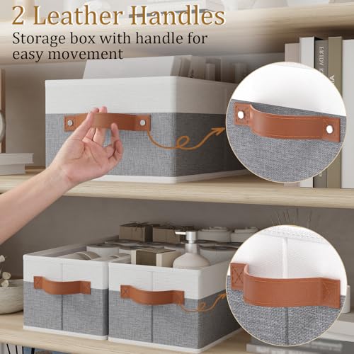 Storage Bins Foldable Baskets for Organizing