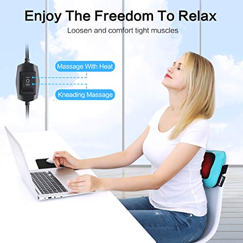 Electric Shiatsu Back Massager with Heat