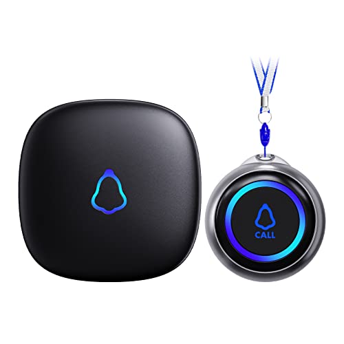 Wireless Caregiver Call Button for Elderly at Home