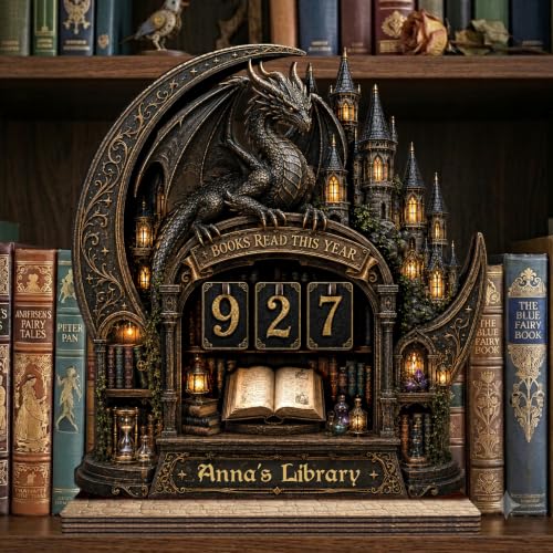 Personalized Books Read This Year Counter