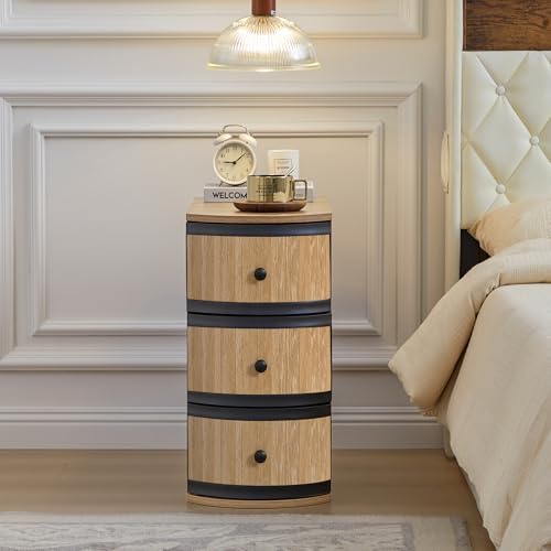 End Table with Charging Station for Couch