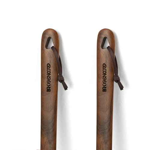 Wooden Shoe Horn Long Handle 23.6" for Seniors Helper