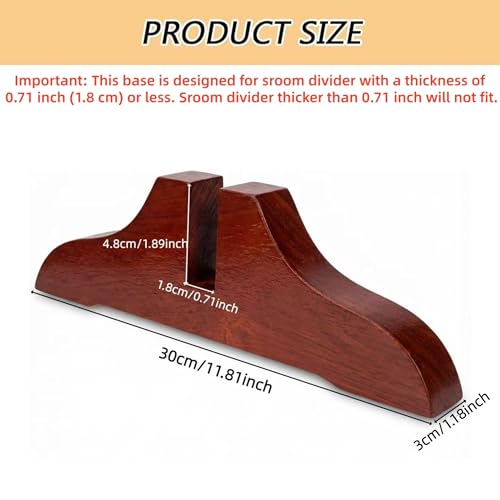 4pcs Folding Room Divider Stand