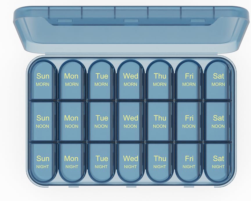 Pill Organizer 3 Times a Day