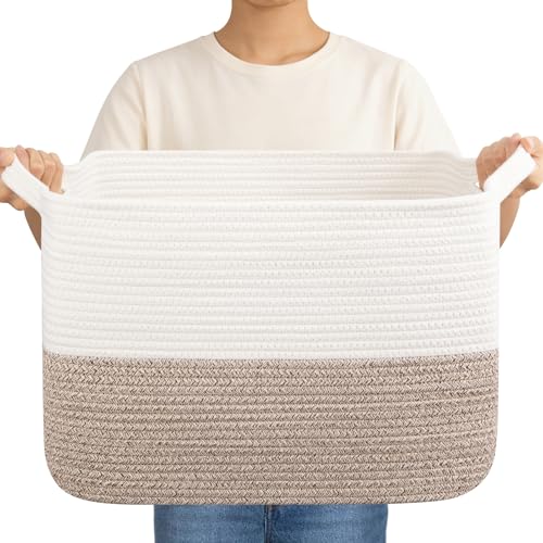 Woven Storage Basket for Shelves
