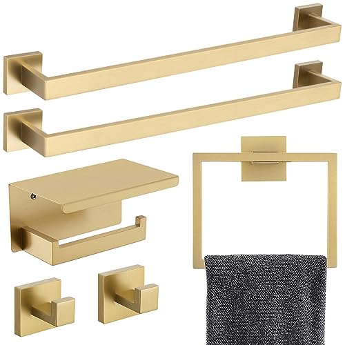 5 Pieces New Bathroom Towel Bar Set 23.6