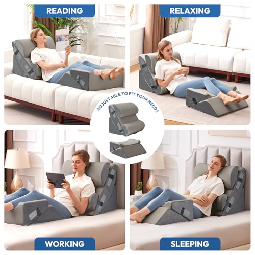6pcs Orthopedic Bed Wedge Pillow Set