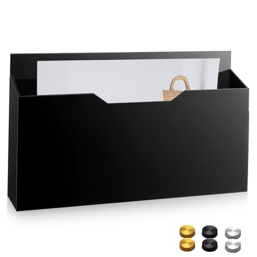 Acrylic File Holder Wall Mount