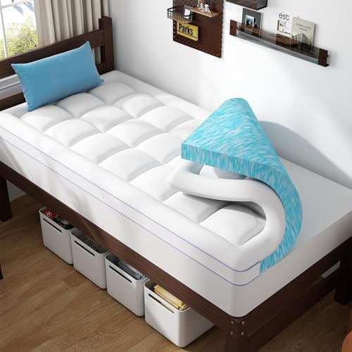 3 Inch Dual Layer Memory Foam Mattress Topper