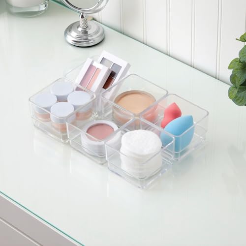 3" Clear Drawer Organizers