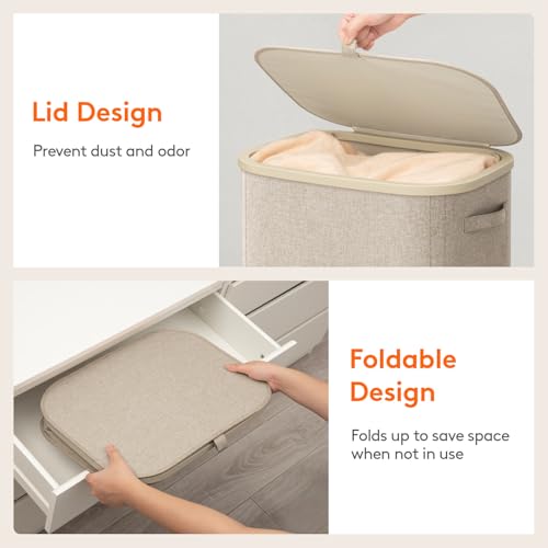 Large Laundry Hamper with Lid